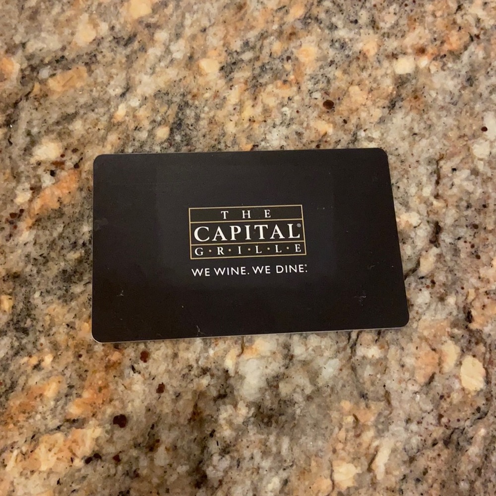 $100 Capital Grille Gift Card